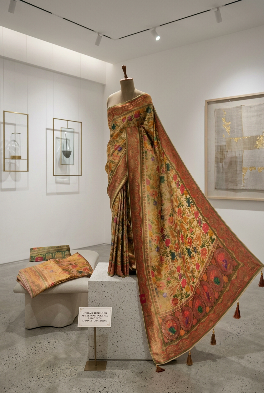 Dola Silk With Full Weaving Saree view 3