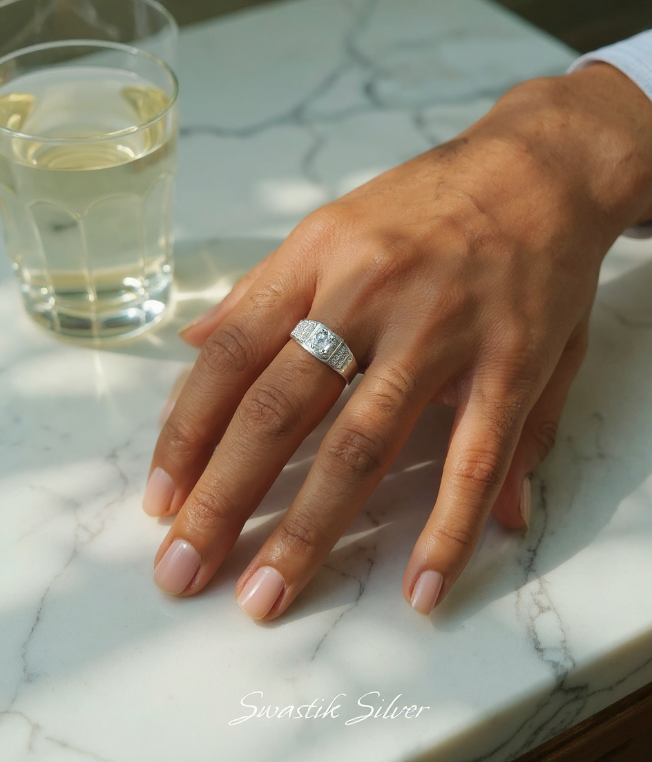 Silver Ring view 4