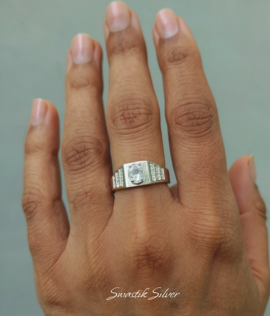 Silver Ring view 3
