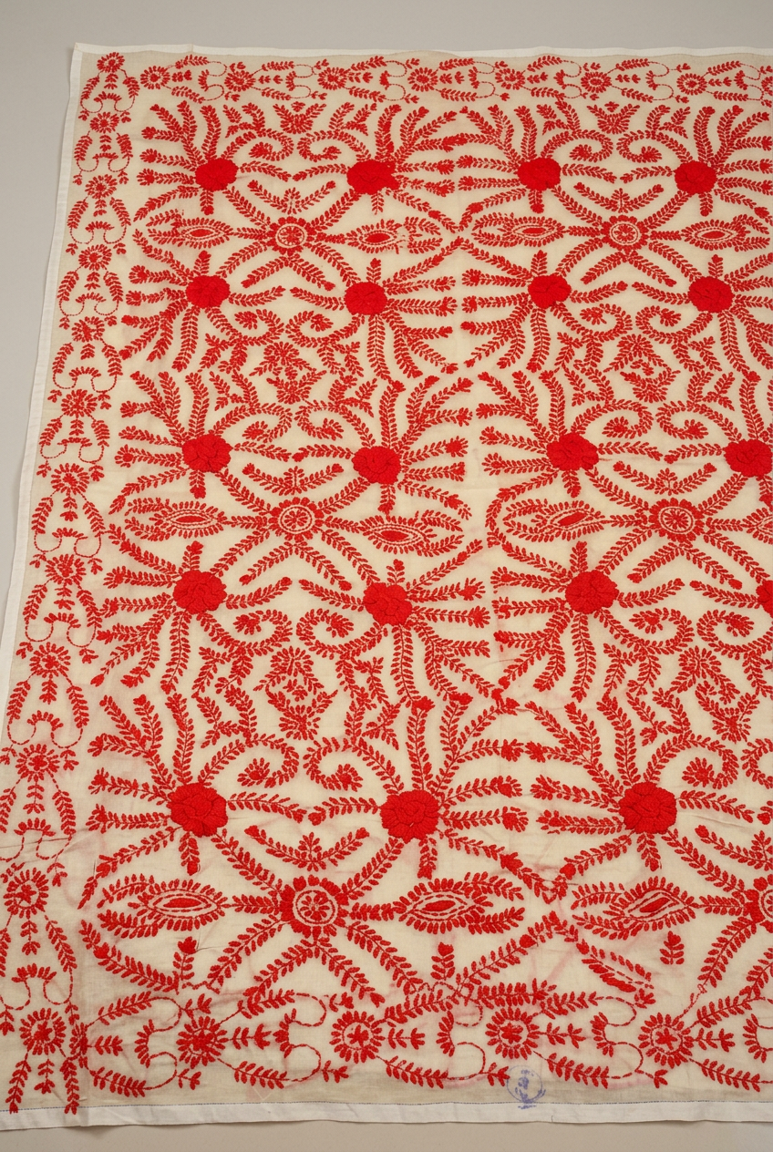 Saree With Phulkari Hand Work view 2