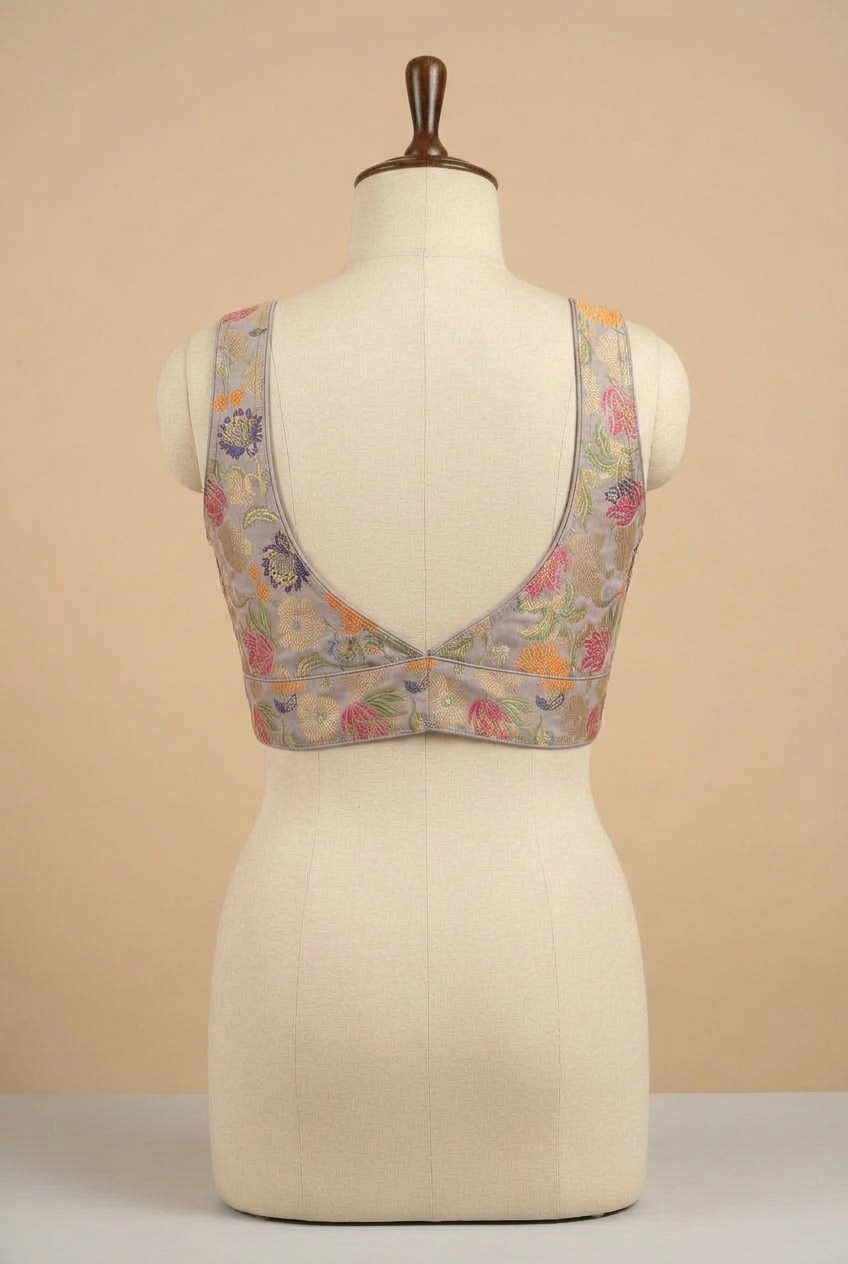 Colour Full Self Design Blouse view 2