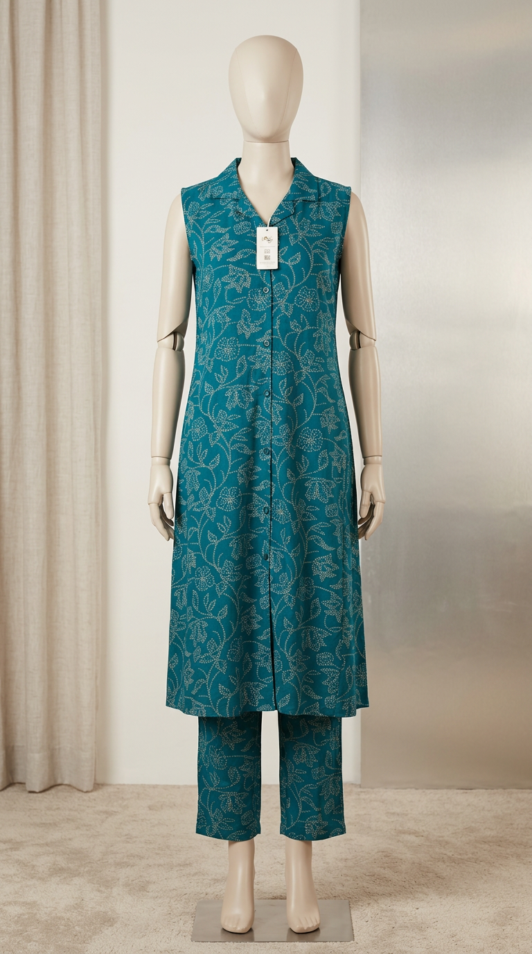 Ethnic Printed Kurta Set