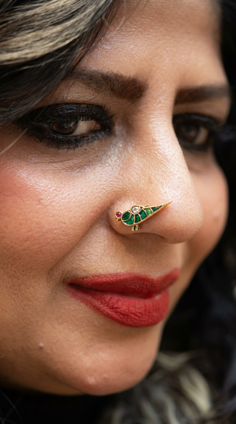 Elegant Nose Pin view 4