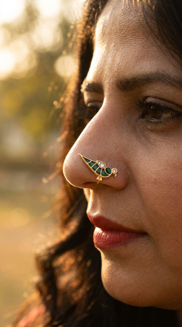 Elegant Nose Pin