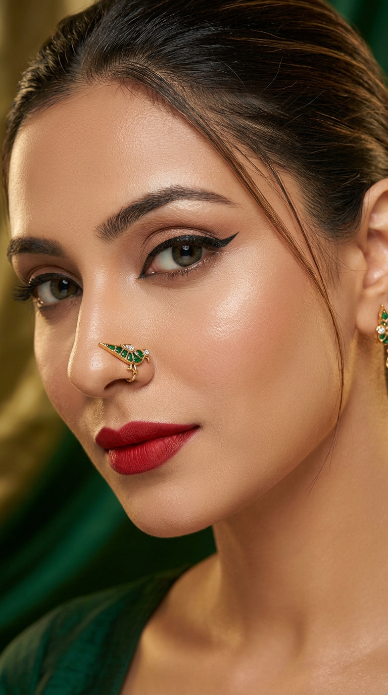 Elegant Nose Pin view 2
