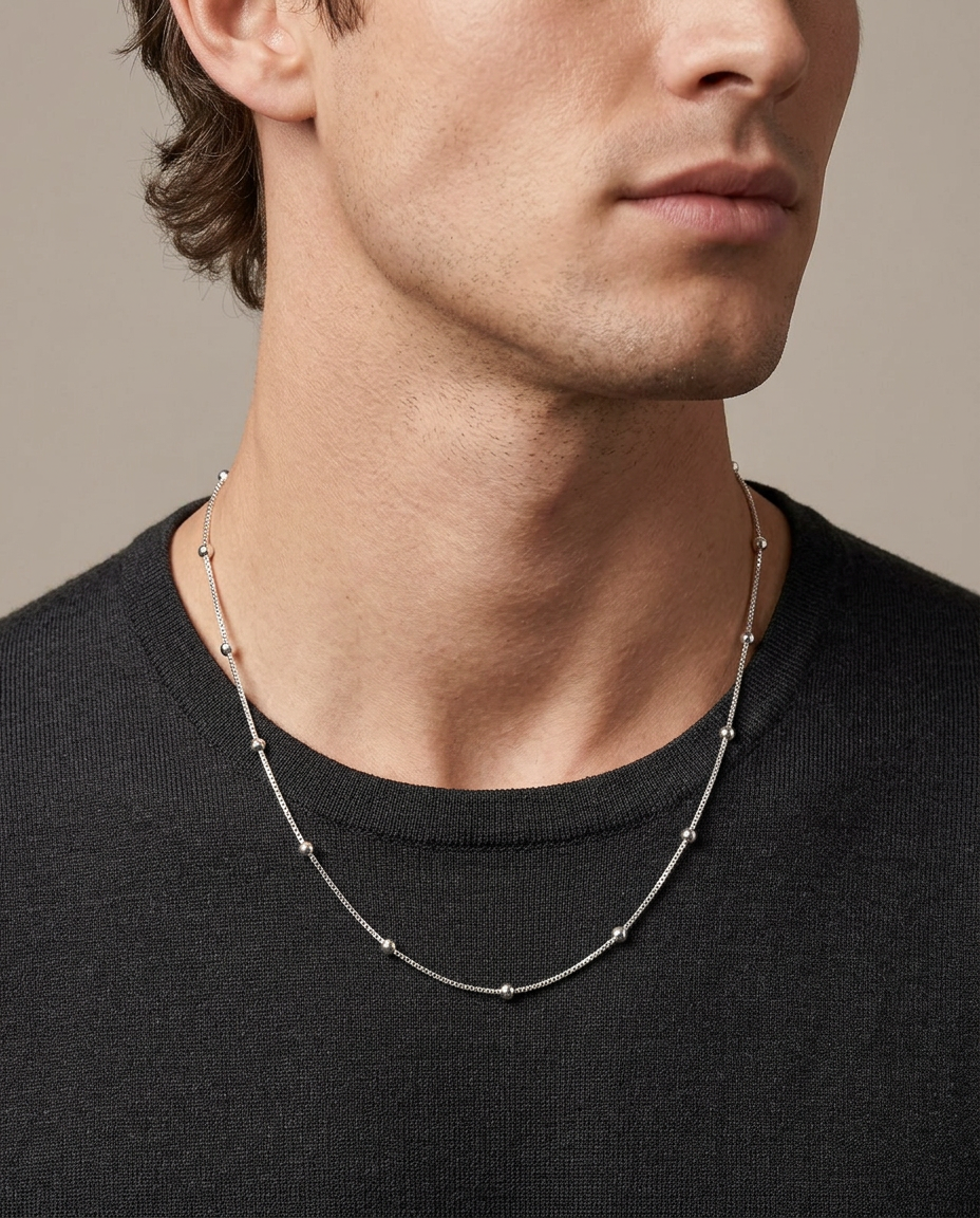 Pearl Cubic Chain view 3