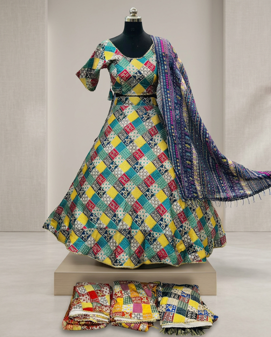 Designer Festive Wear Lehenga view 2