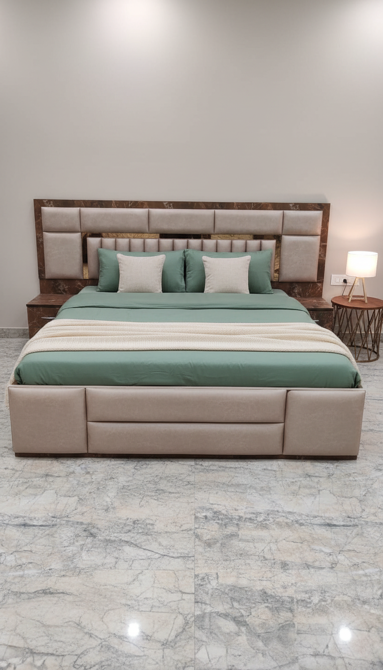 Elegant Bed 72x75 Without Hydraulic view 2