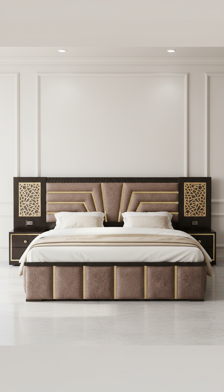 Designer King Size Bed view 2