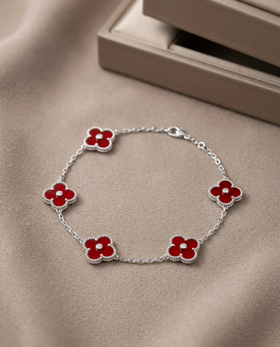 Red Van Cleef Bracelet