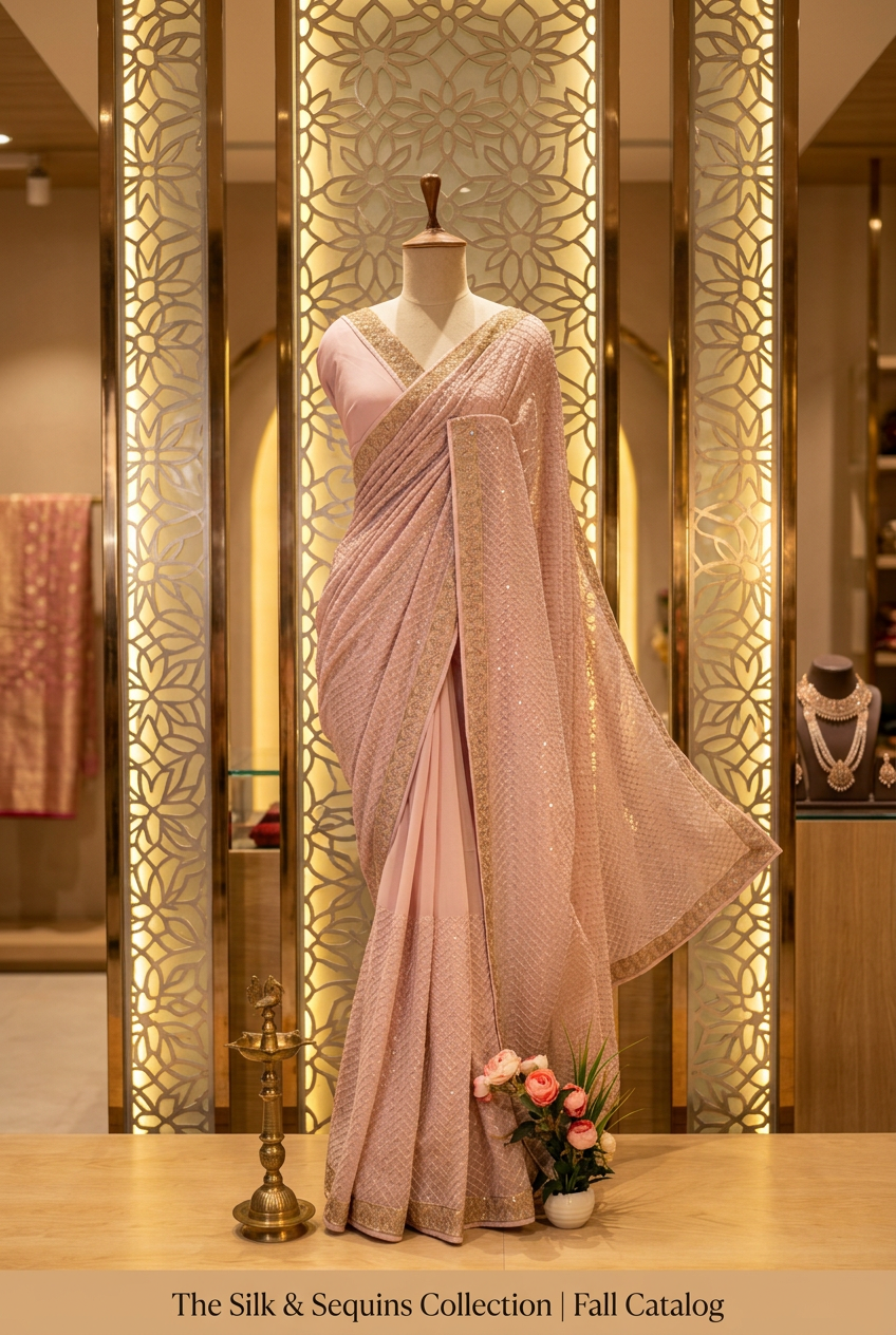 Designer Georgette Saree
