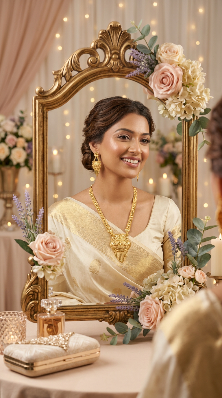 Gold Plated Necklace Set5 view 3