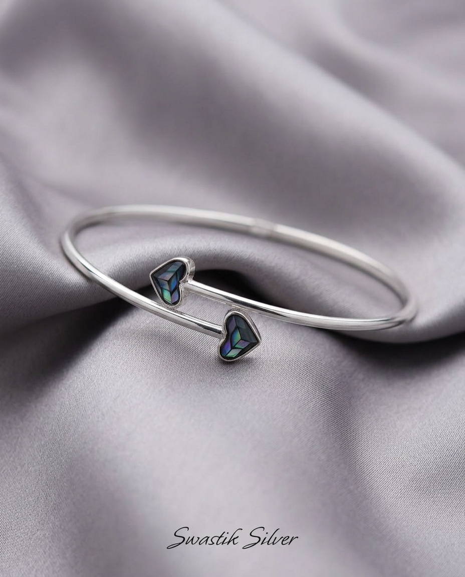 Midnight Hearts Bracelet