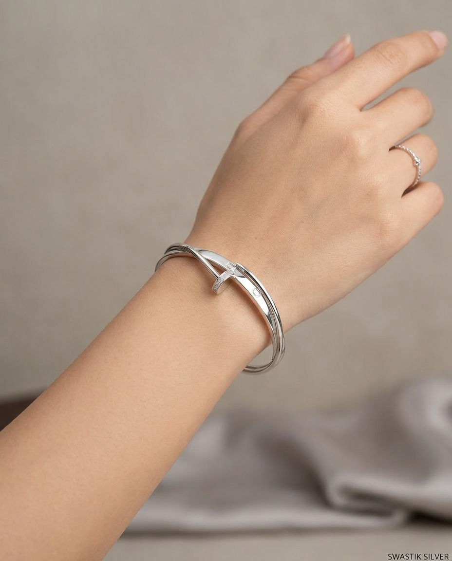Twisted Nail Bracelet view 2