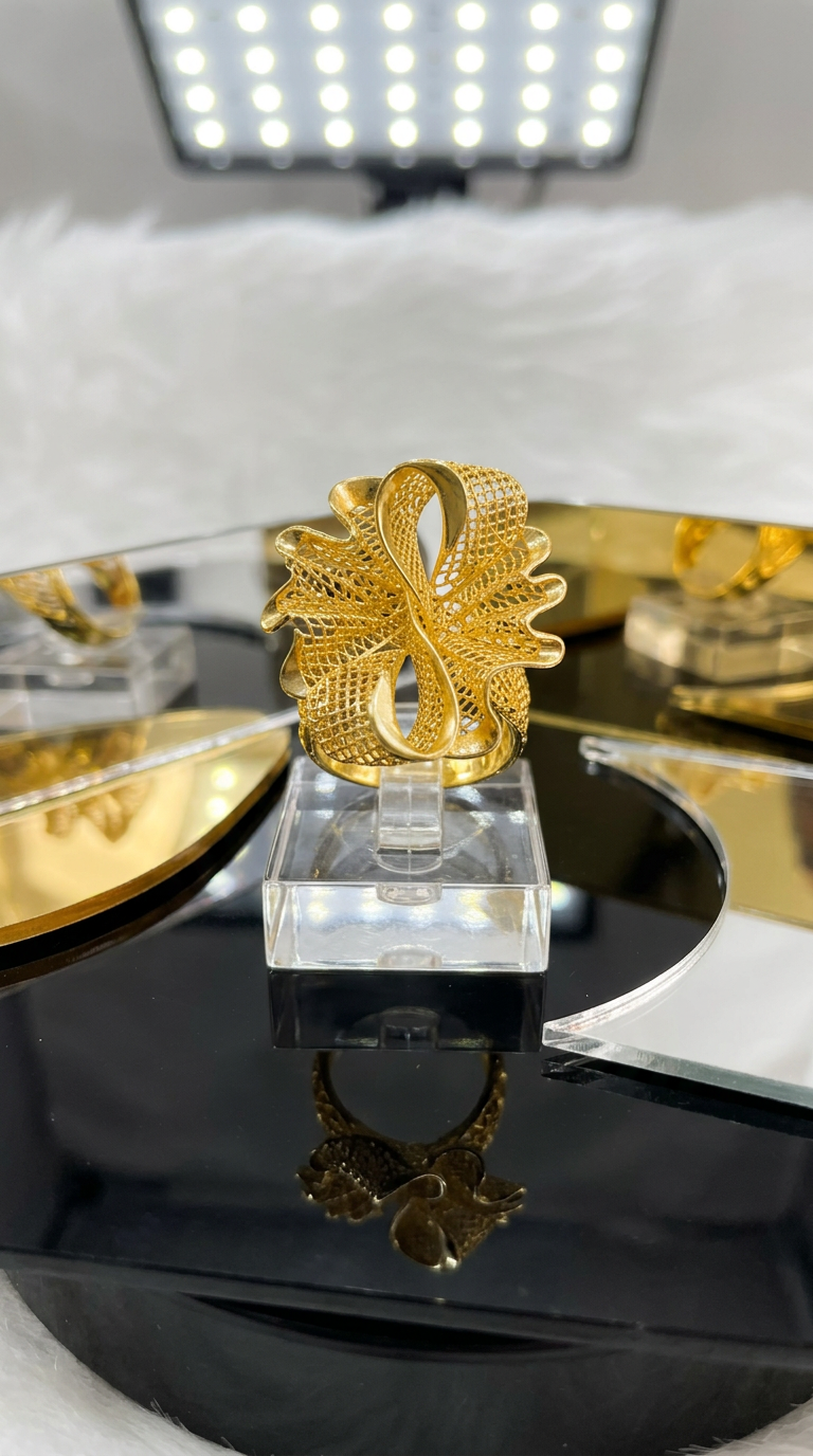 Gold Plated Ring view 2