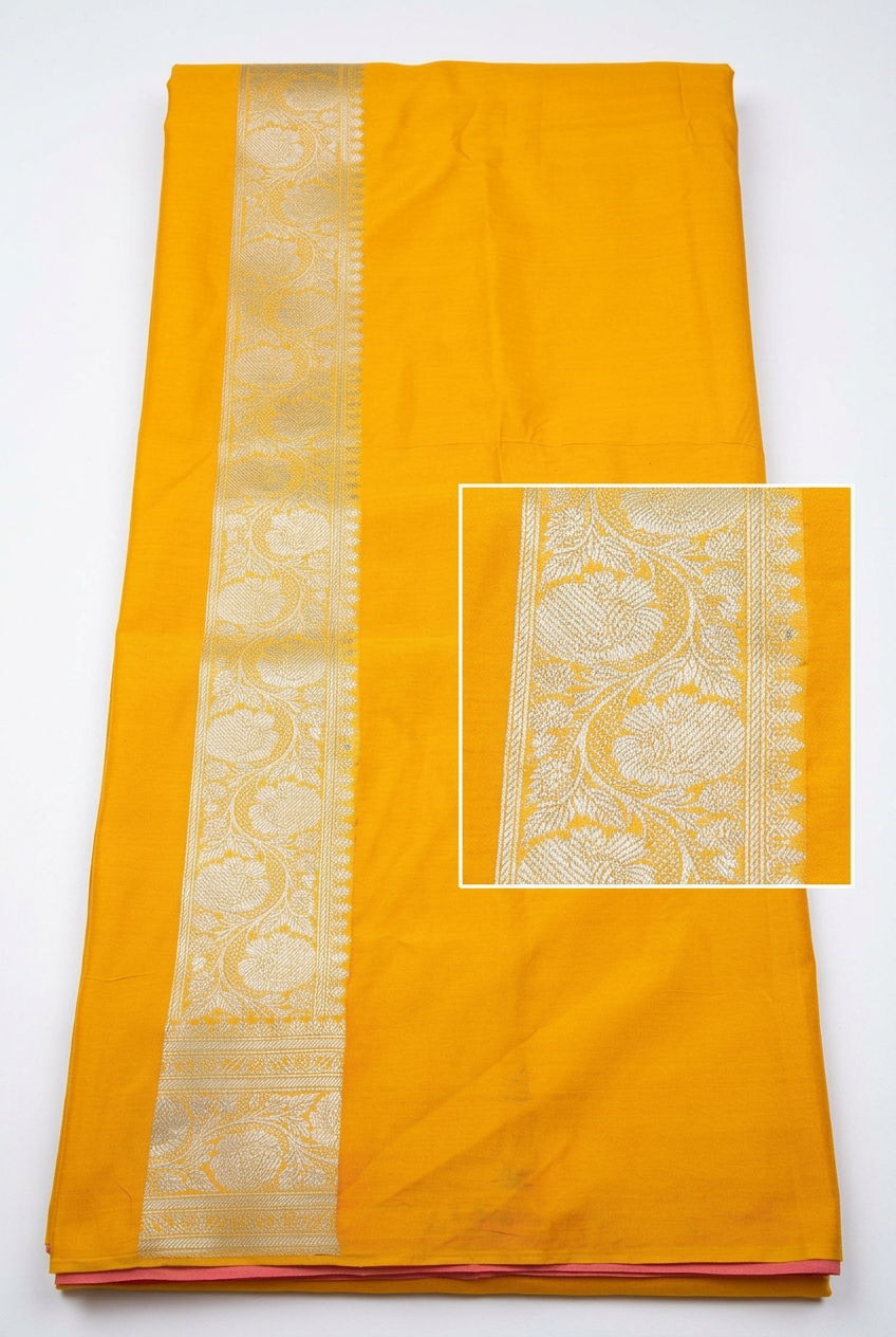 Banarsi Silk Saree view 4