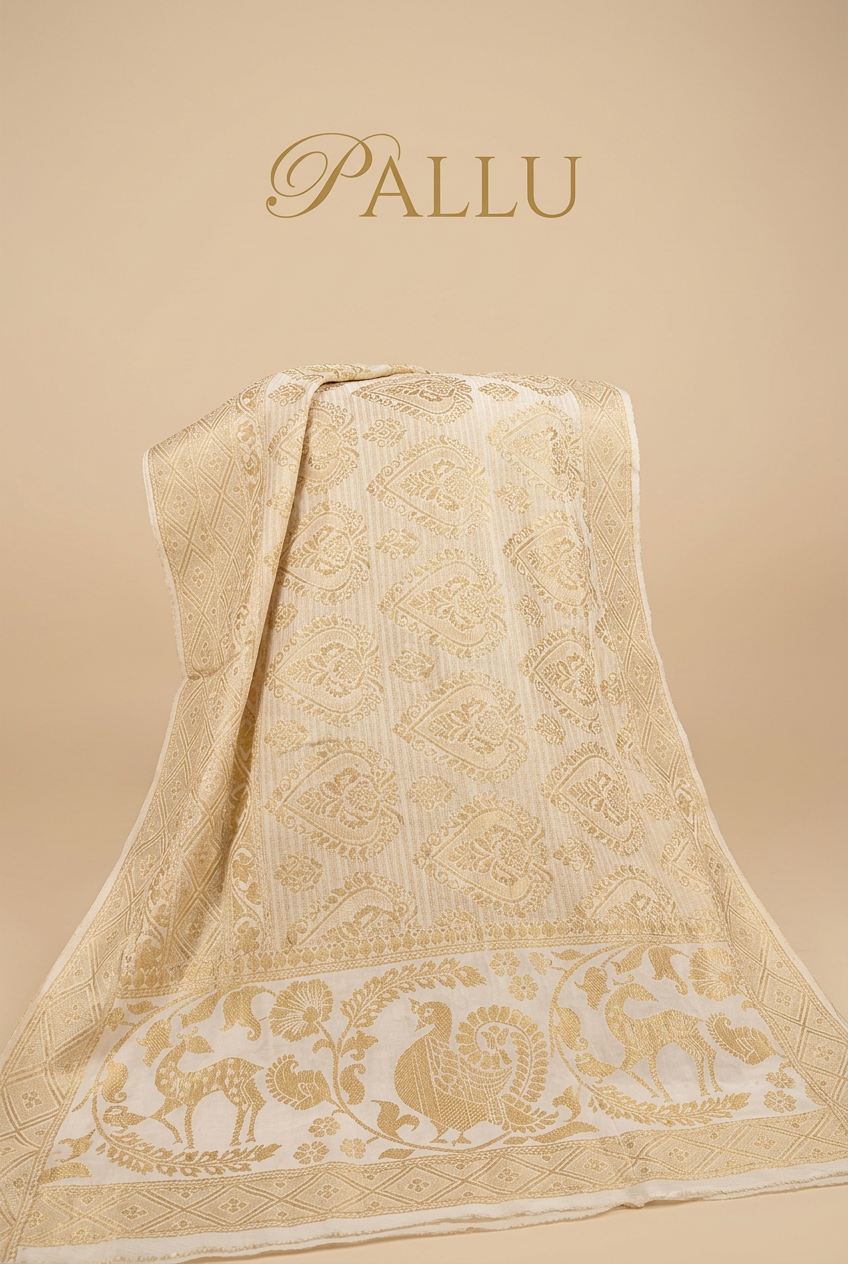 Designer Dyeable  Silk Saree view 2