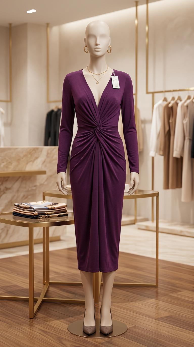 Twisted Elegance Dress