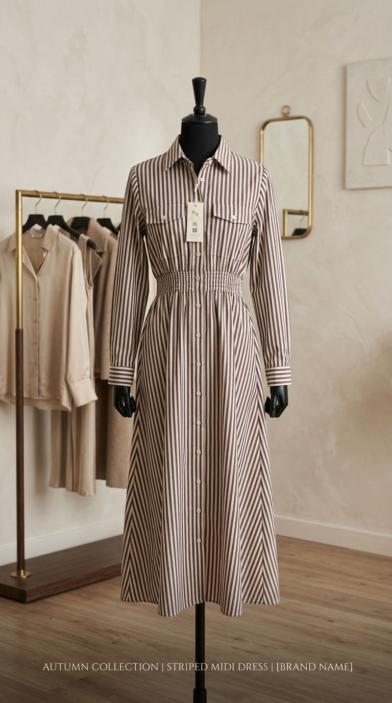 Striped Maxi Dress