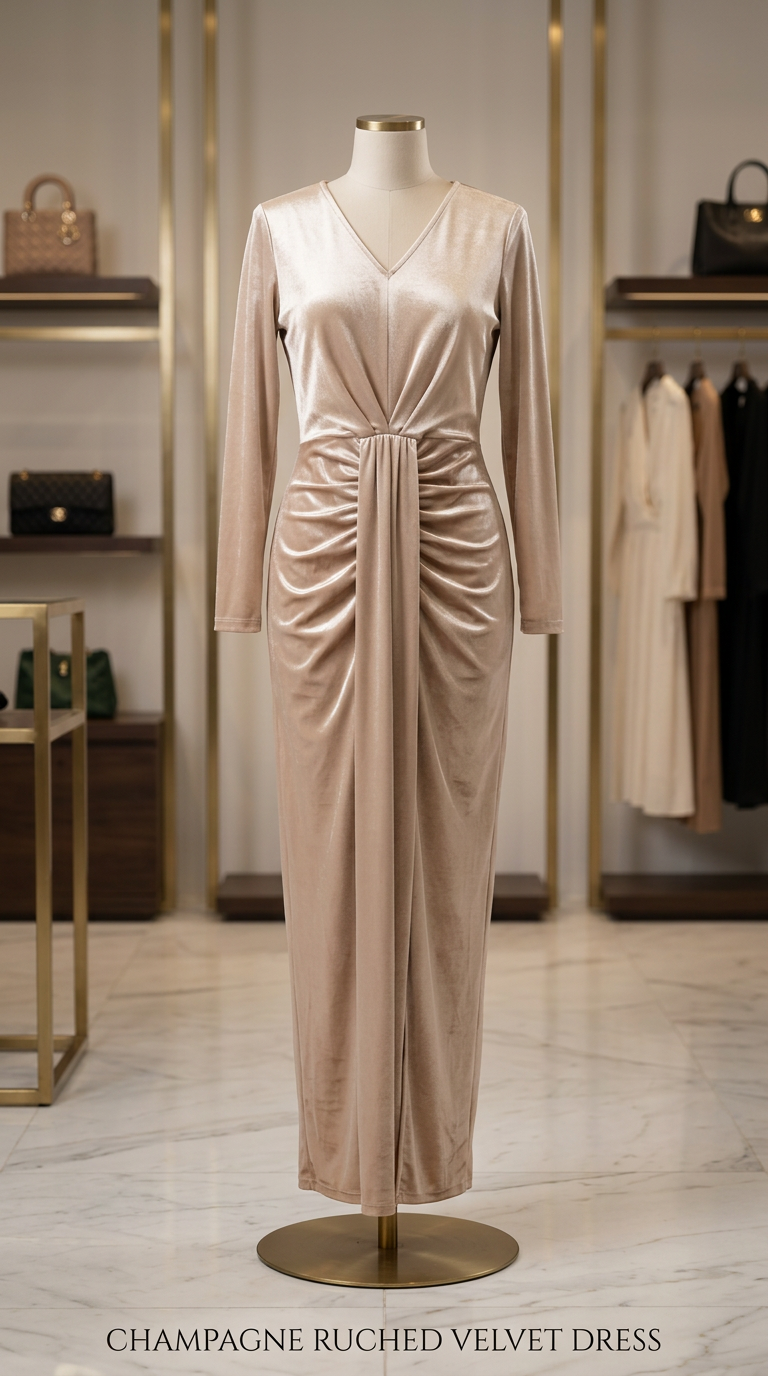 Shimmery Long Dress