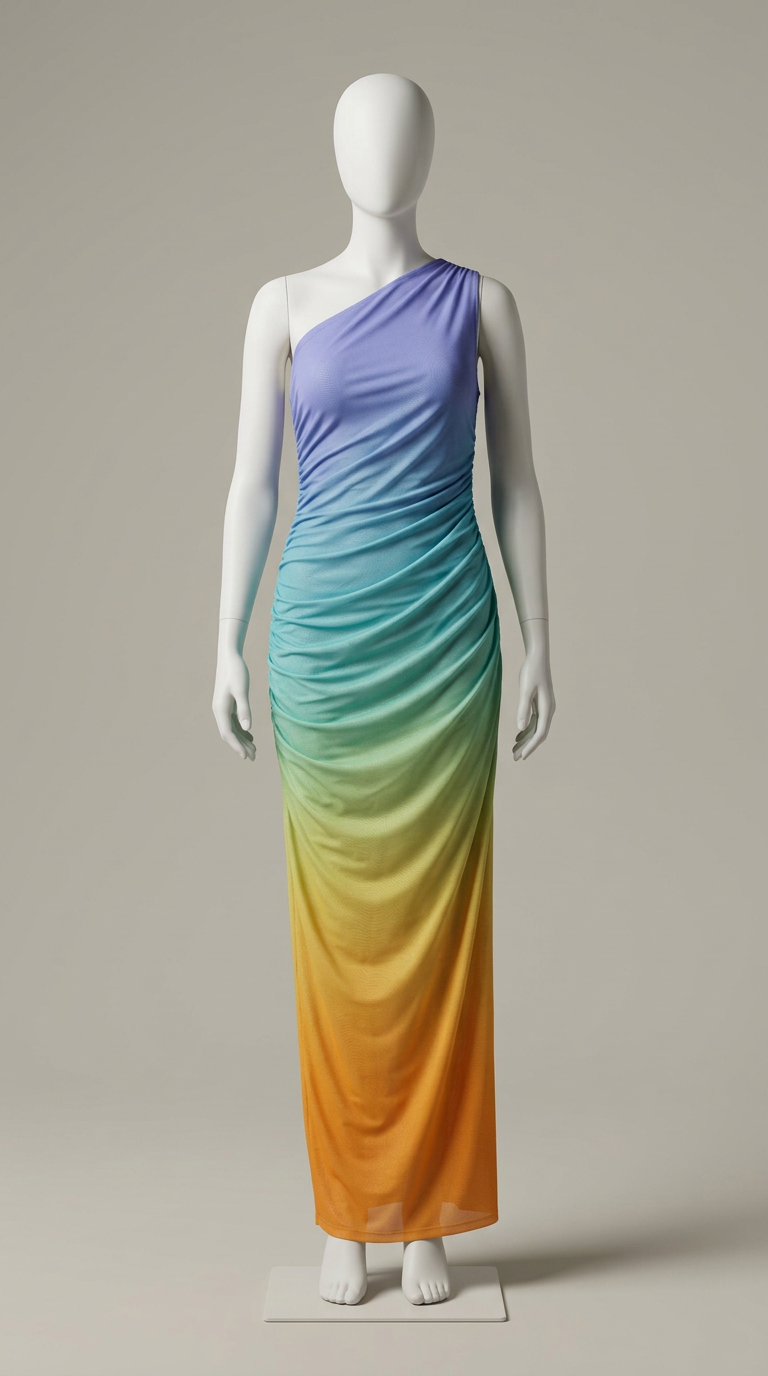 Gradient Maxi Dress