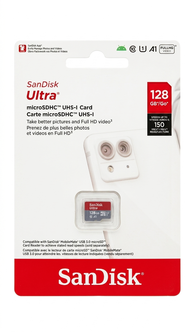 SanDisk Ultra 128GB microSDHC Card