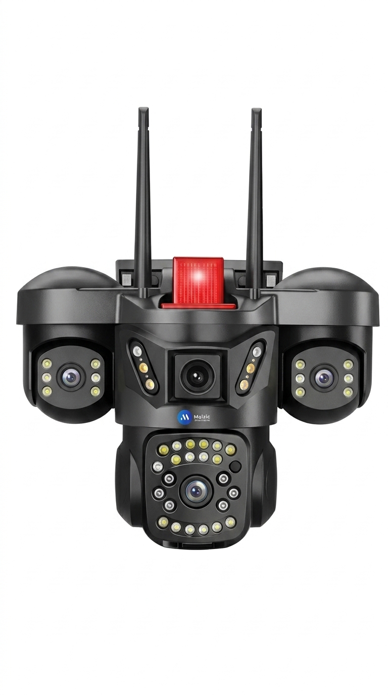 Maizic Smarthome Trion 5MP Triple Lens CCTV Camera