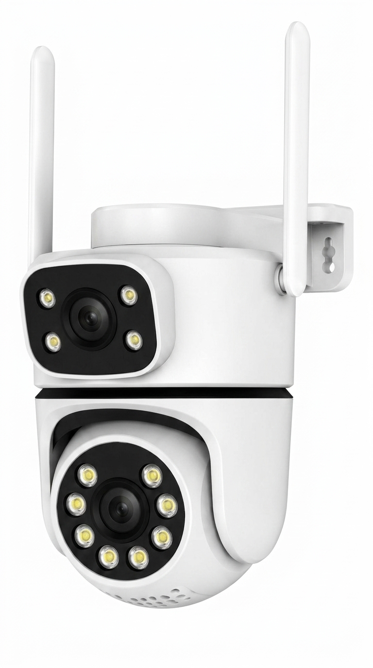 Dual Lens WiFi Security Camera