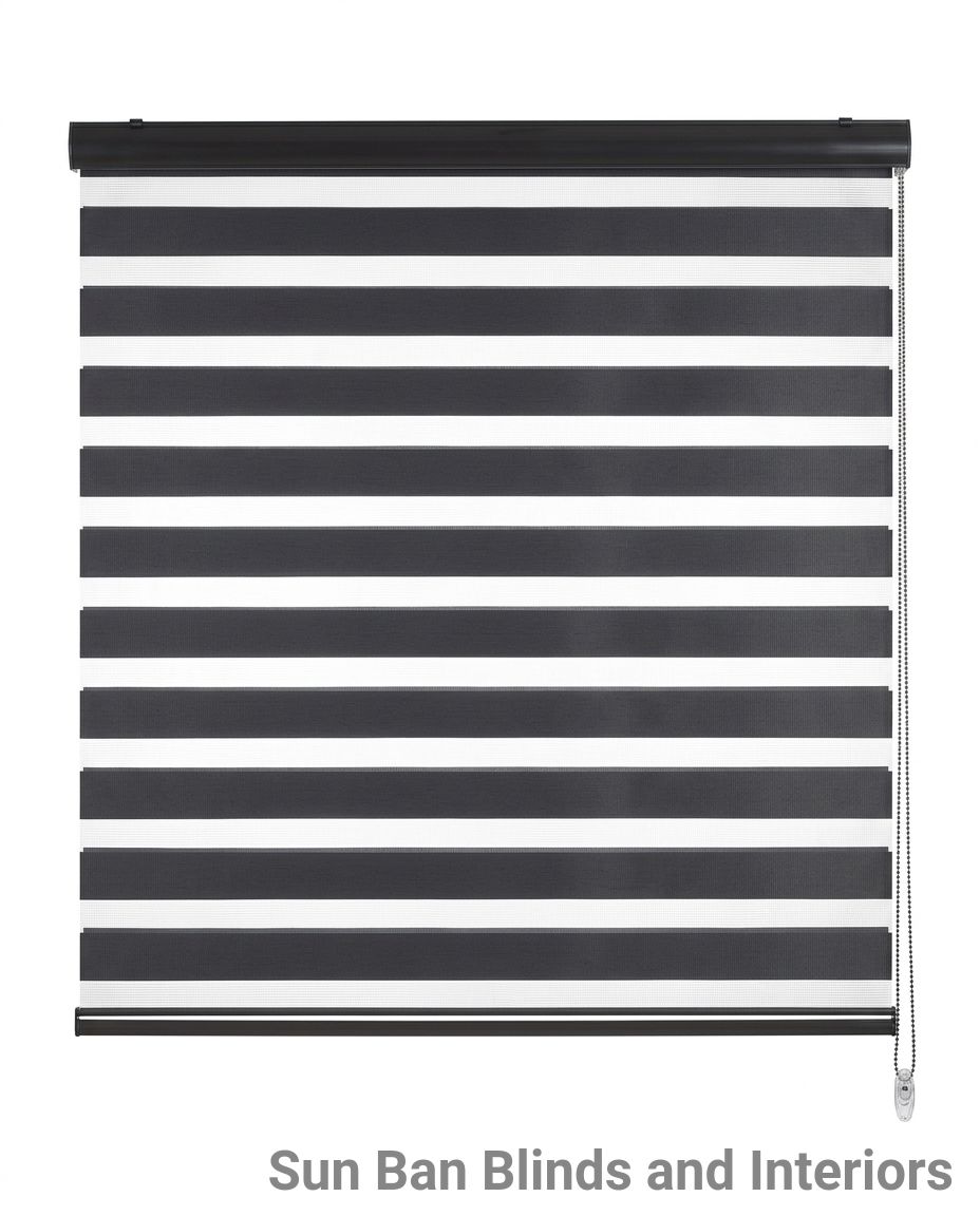 Black and White Zebra Blinds
