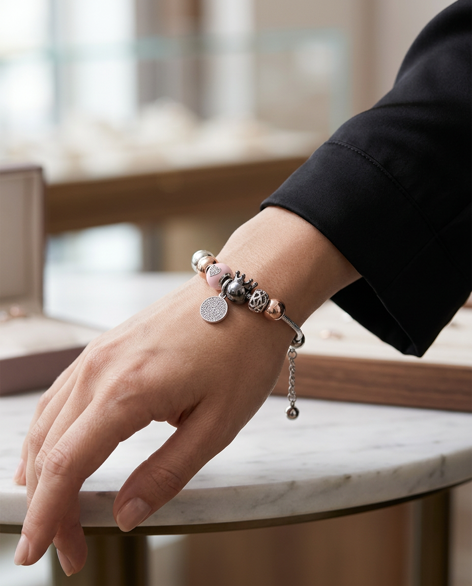 Royal Charm Slider Bracelet view 2