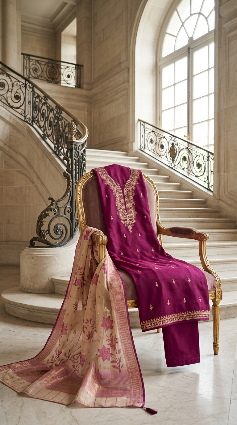 JGF Kurta Set 7011A view 3