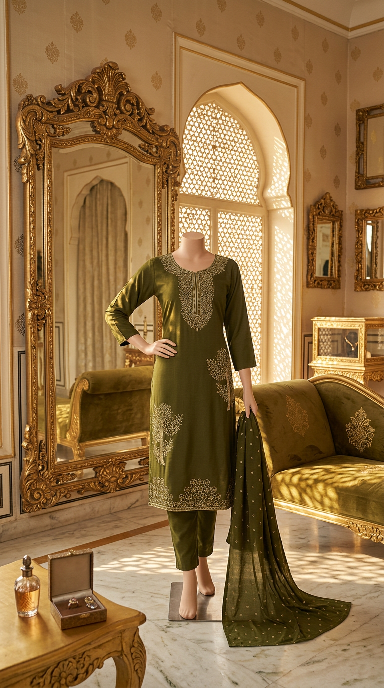 Pushpa Kurta Set view 2