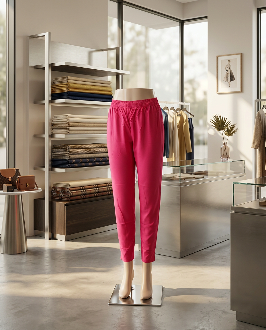 Fashnet Pink Bottom Wear view 2
