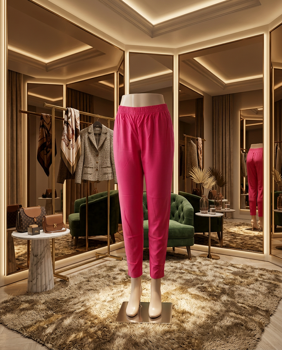 Fashnet Pink Bottom Wear view 3
