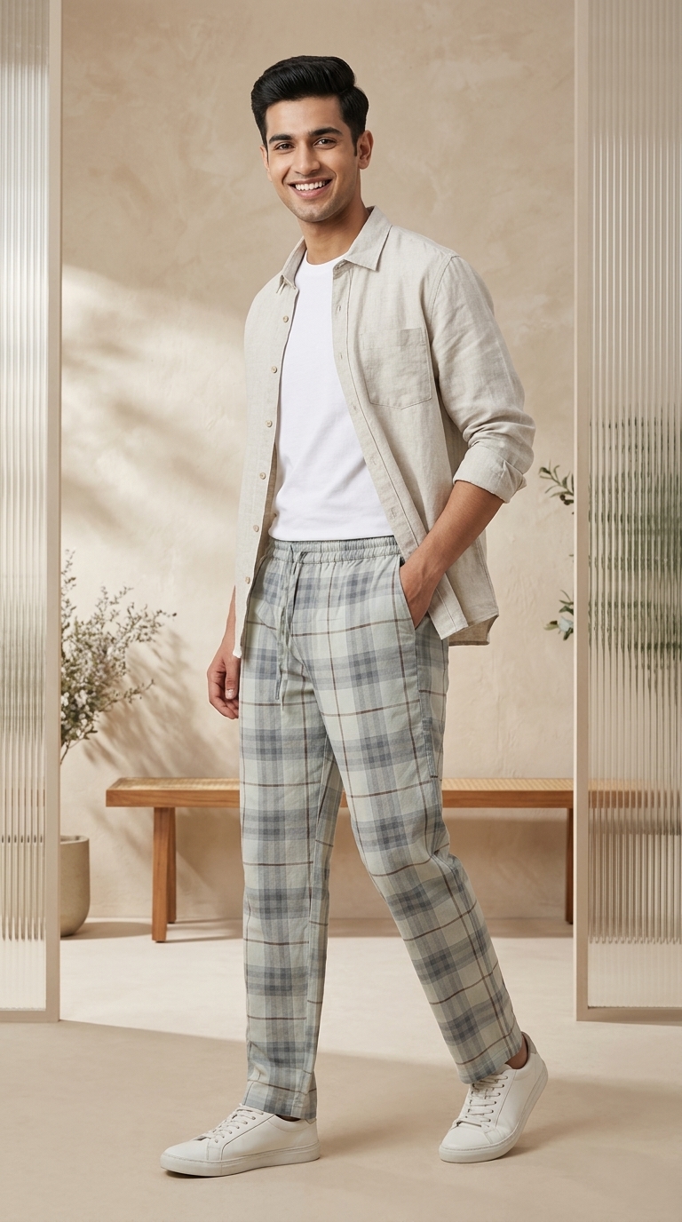 Striped Trousers