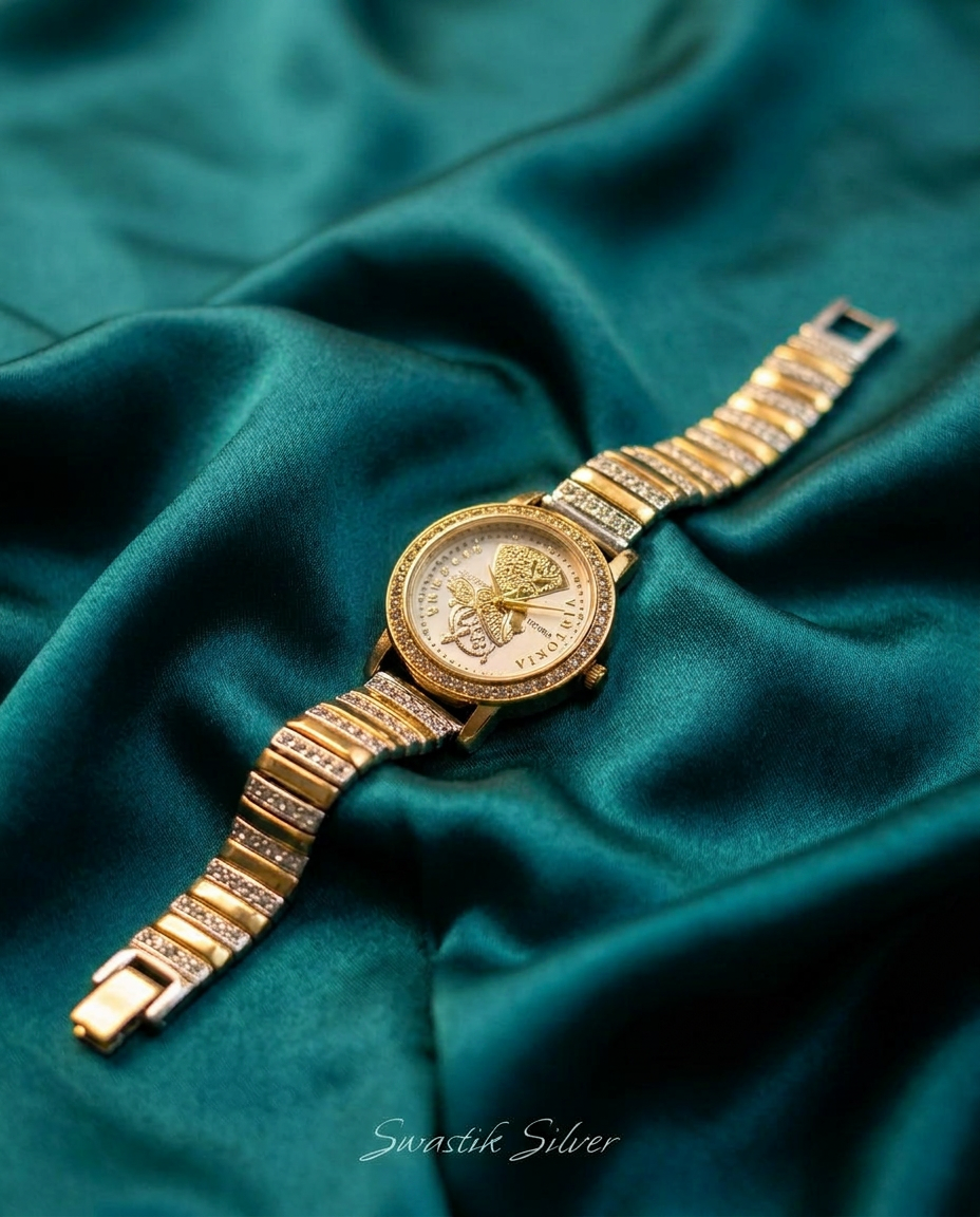 Royal Victoria Empress Dual-Tone Silver Wristwatch view 4