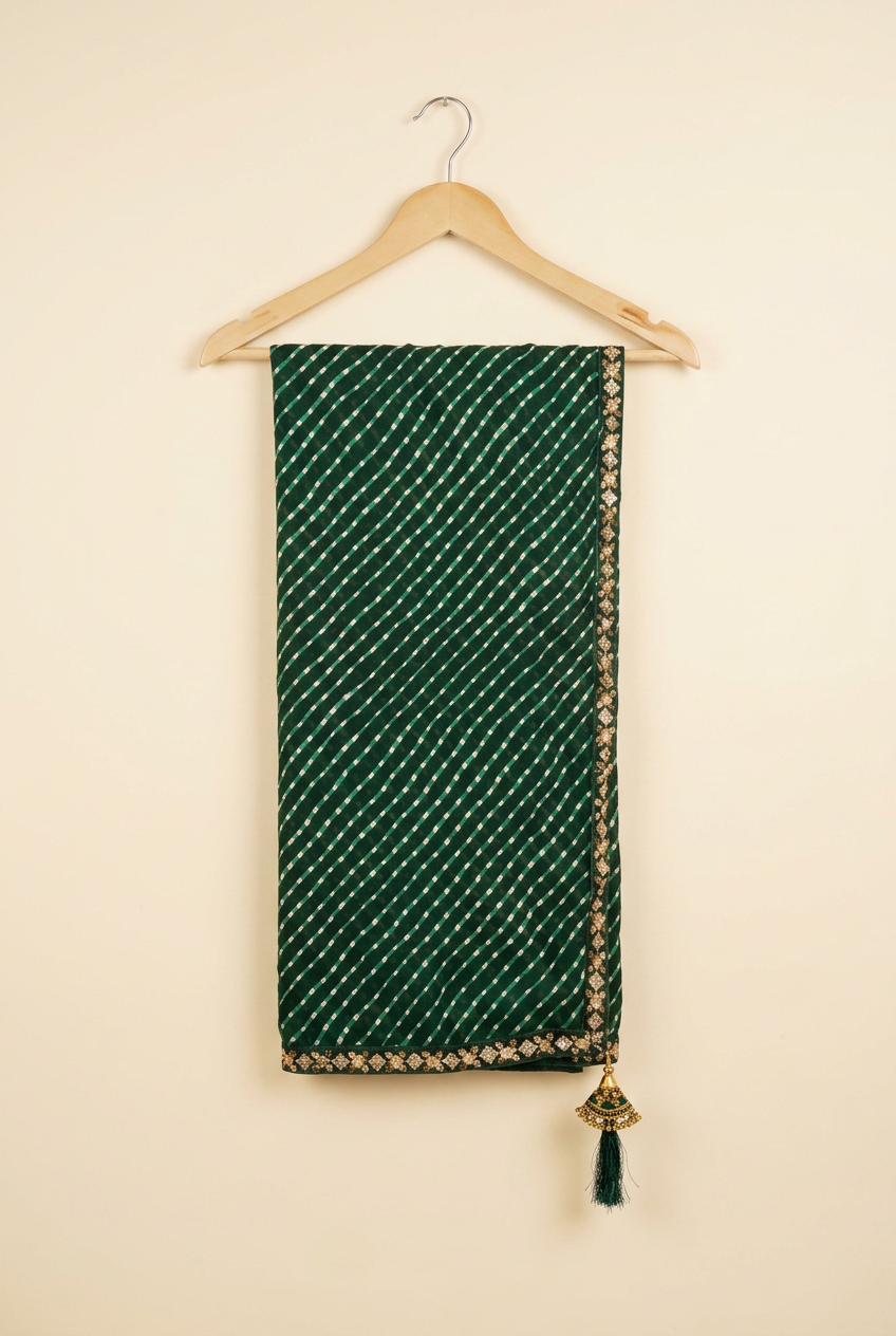 Kotadoria Gota Patti Saree view 2