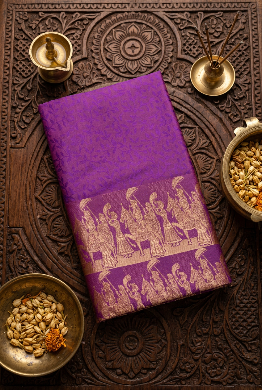 Banaras Semi Silk Saree