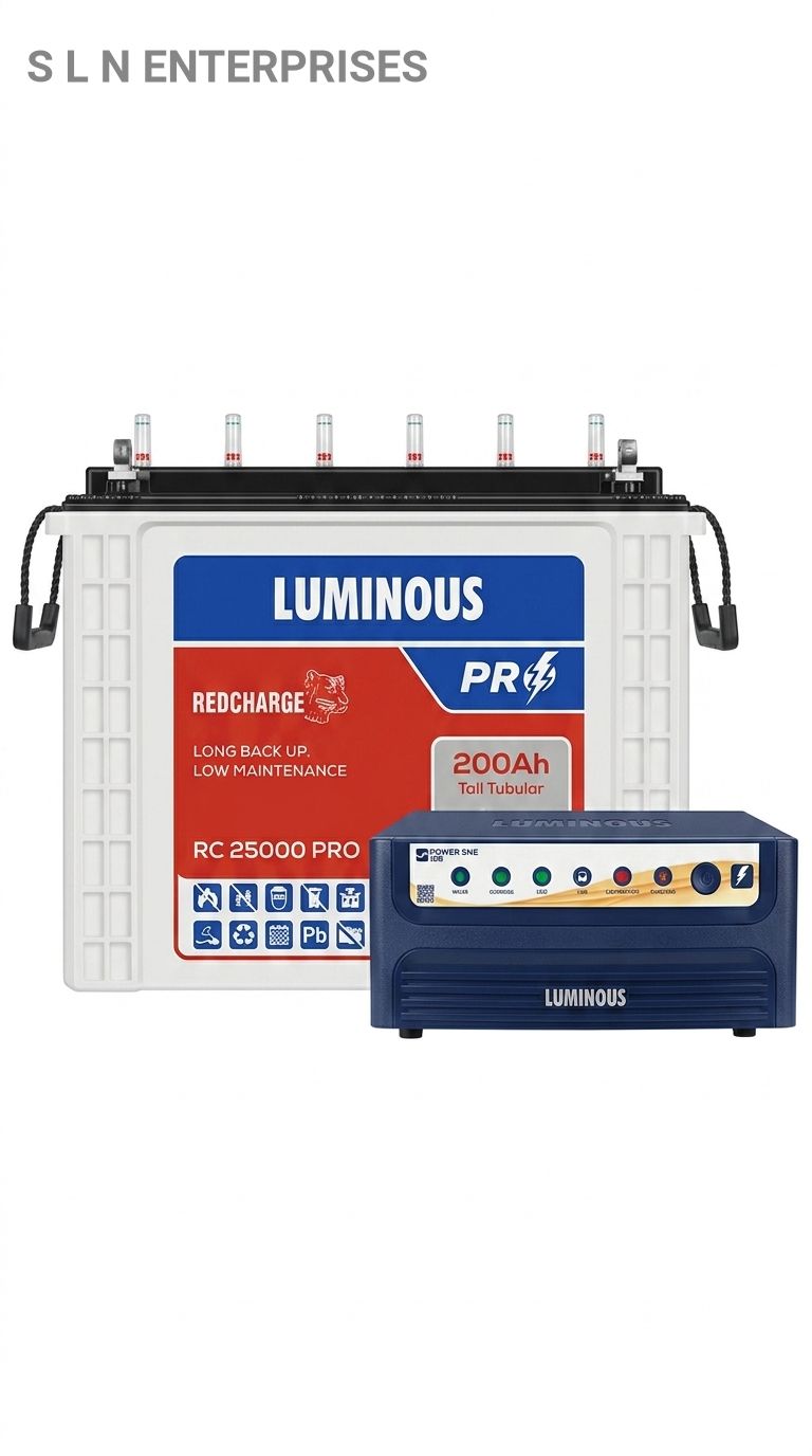 Luminous Redcharge 200Ah Inverter Battery