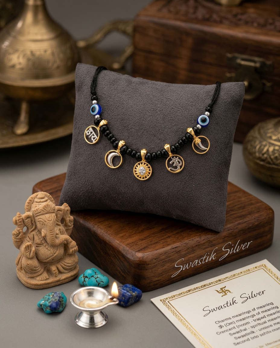 Golden Charm Necklace view 4