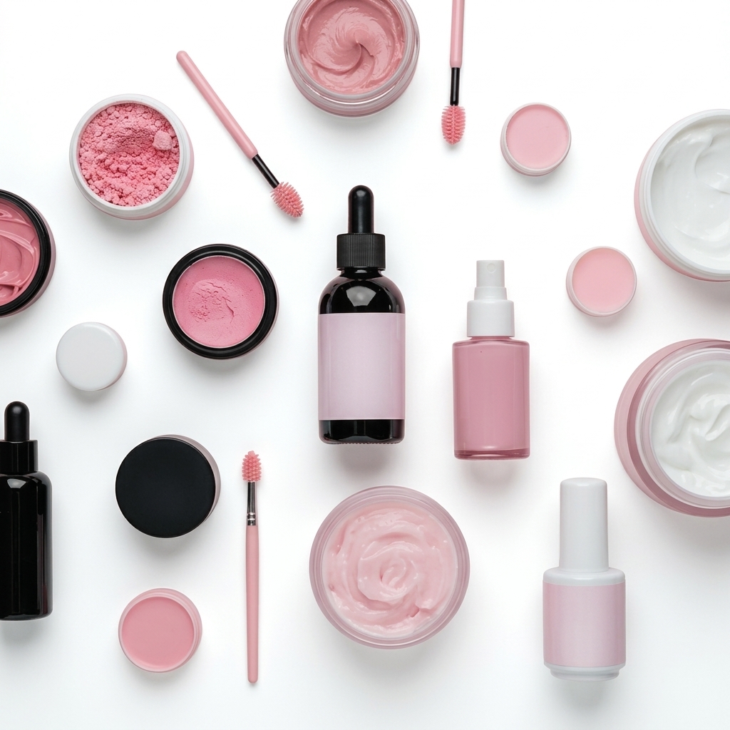 Pink Cosmetic Collection