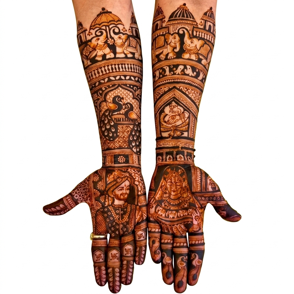 Traditional Bridal Mehndi