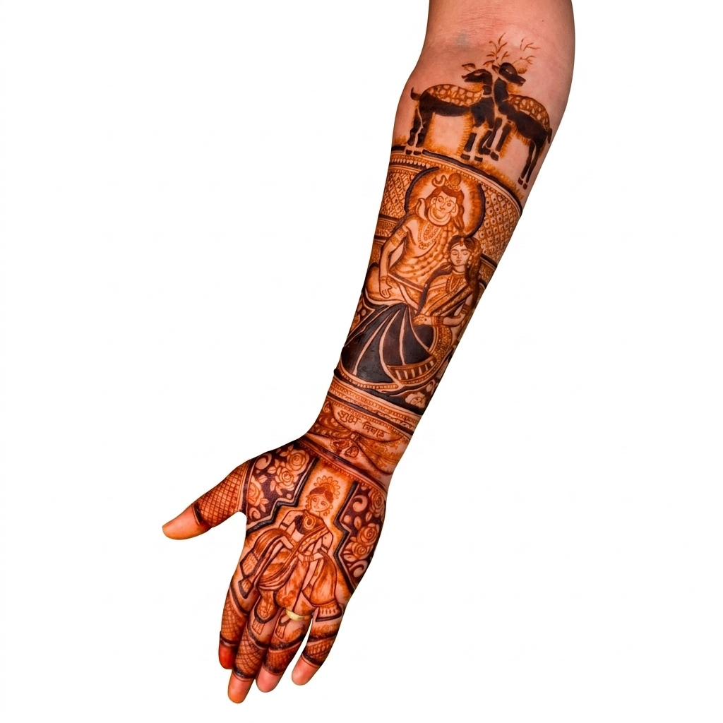 Traditional Bridal Mehndi