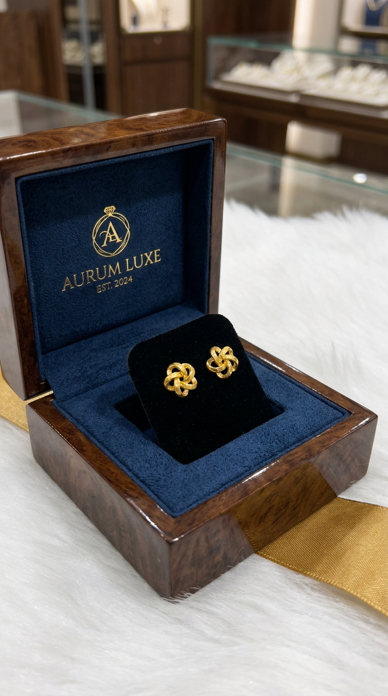 Gold Plated Earrings 24 view 2