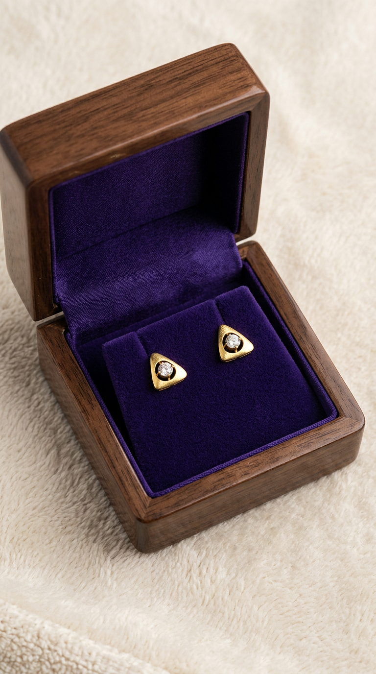 Gold Plated Earrings 27 view 2