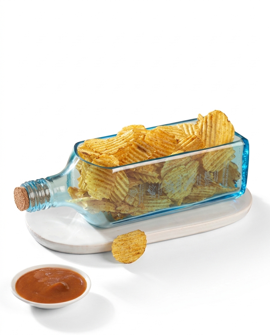 Bombay Sapphire Bottle Platter view 2