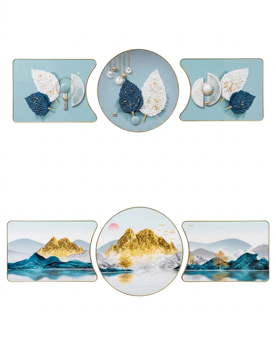 Decorative Wall Plate Set