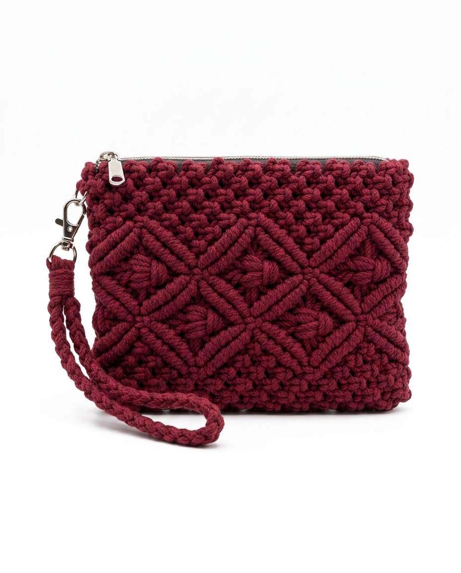 Woven Clutch Bag view 2