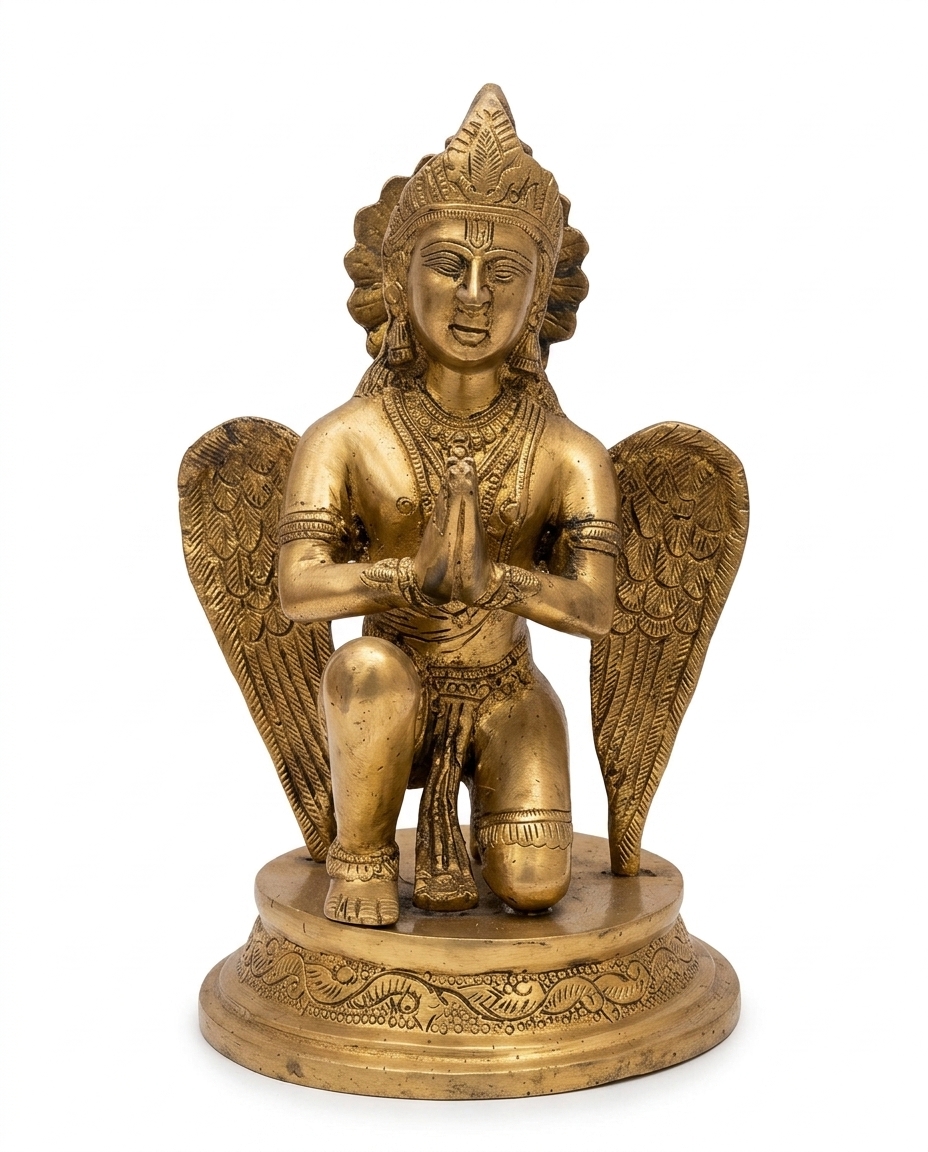 Kneeling Angel Figurine God view 2