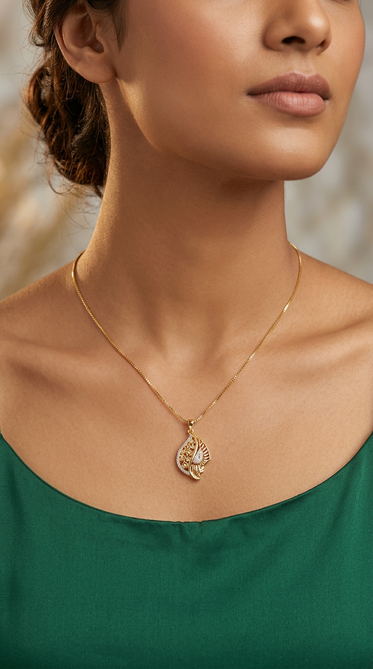 Elegant Pendant Necklace 9 view 2